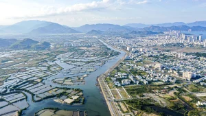 Khu đô thị hỗn hợp Nha Trang nhìn từ trên cao
