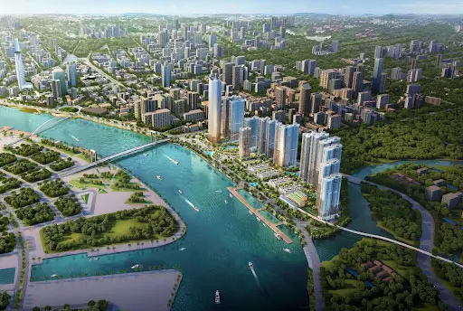 Phối cảnh tổng thể dự án Sun Group Nha Trang 226ha