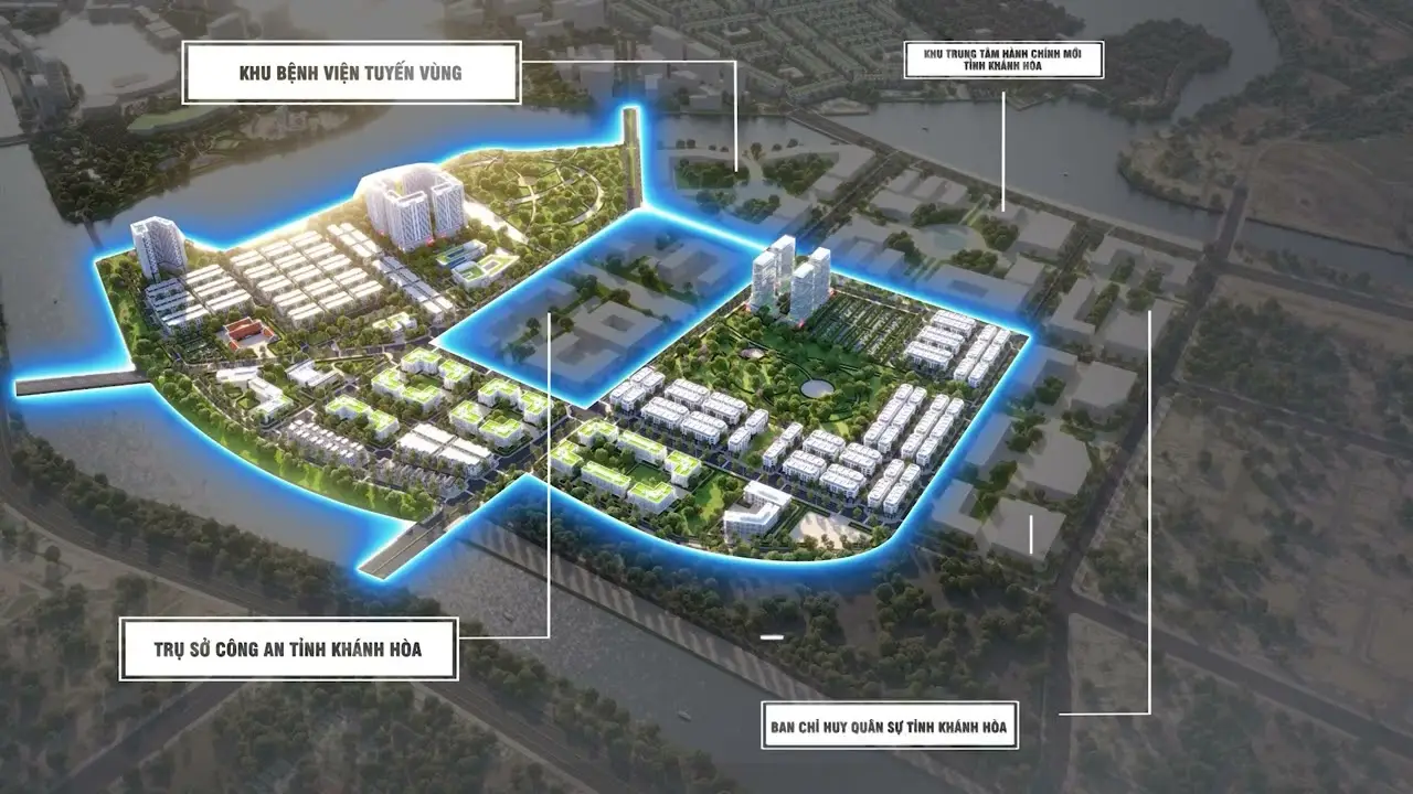 Phối cảnh khu đô thị Sun Group Khánh Hòa