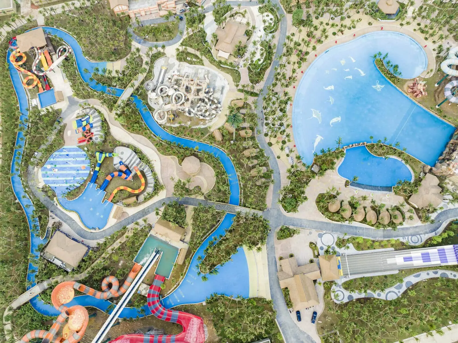 Phối cảnh phân khu Đảo công viên giải trí quốc tế