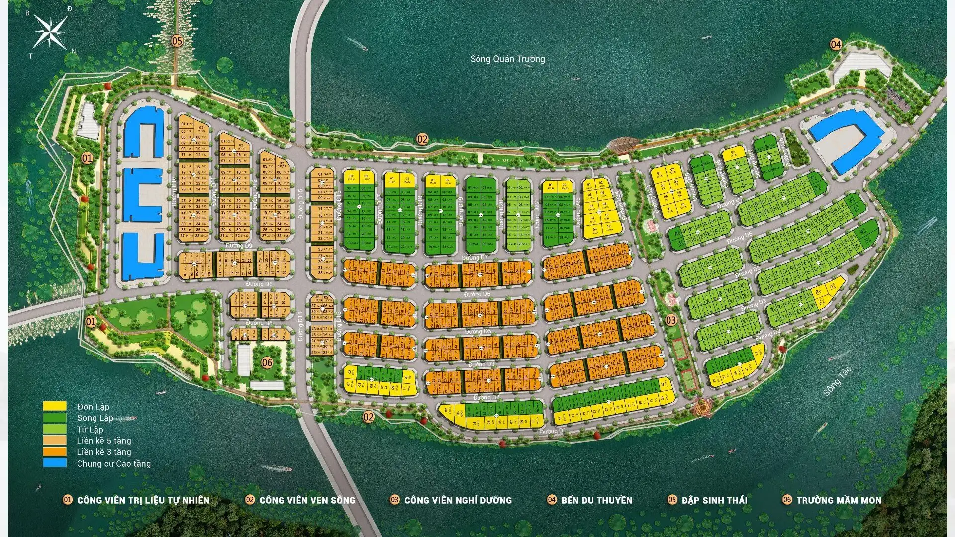 Quy hoạch tổng thể dự án Charmora City Nha Trang với quy mô 226ha