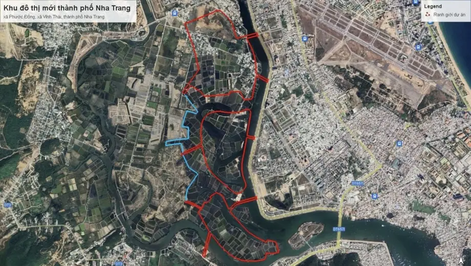 tiến độ giải phóng mặt bằng khu đô thị hỗn hợp nha trang