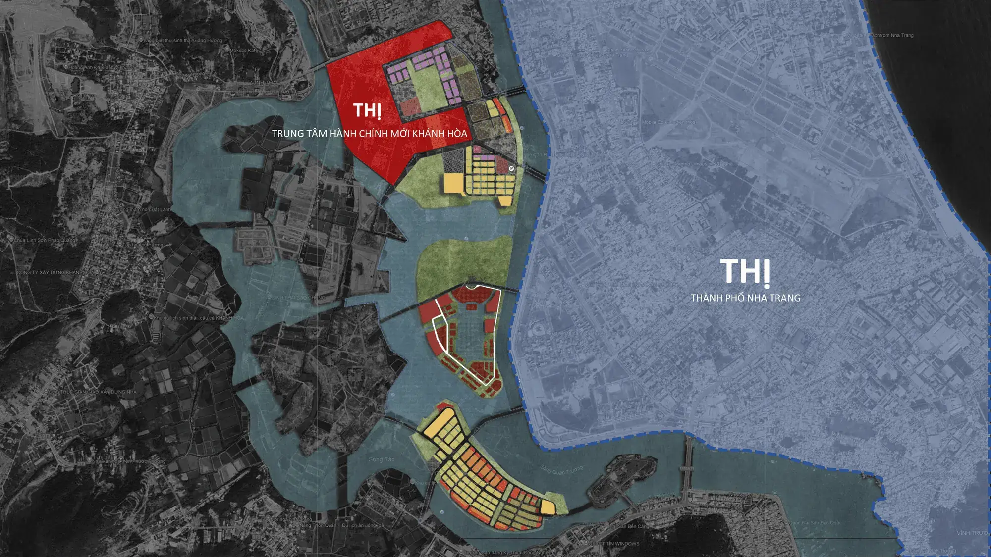 Bản đồ vị trí chiến lược dự án Charmora City