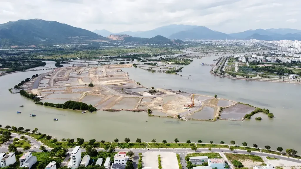 Phối cảnh Khu đô thị 3 mặt sông Nha Trang 226ha