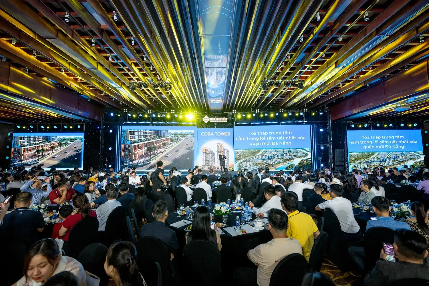 Toàn cảnh không gian sự kiện giới thiệu Cora Tower Nam Đà Nẵng