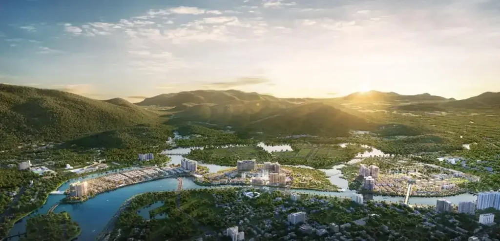 Toàn cảnh dự án Charmora City Nha Trang quy mô 227ha bên sông